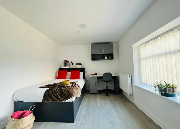 Apartmán Chic Hideaway: Modern Studio In Stretford Manchester