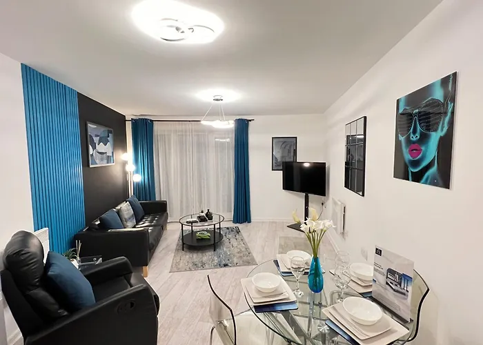 Cityfront Modern Apt near Centre/etihad, Free Parking Apartament Manchester