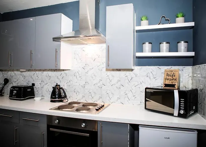 Stylish Two-bedroom Salford Quays Apartmán Manchester