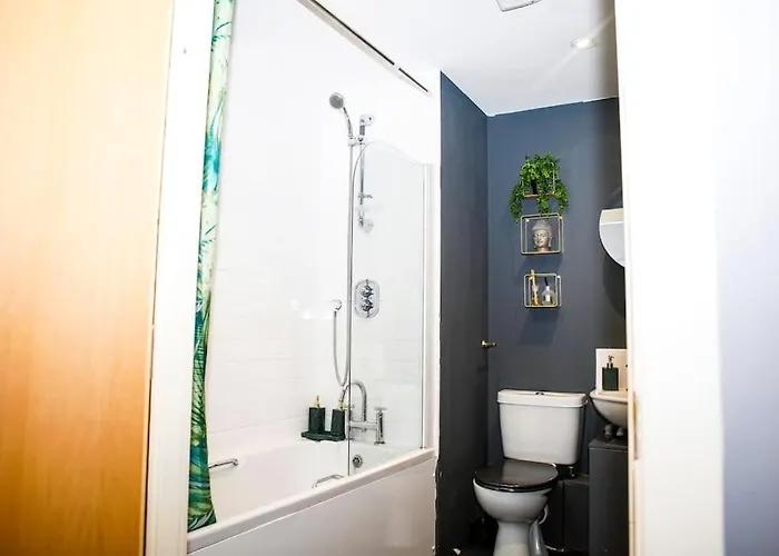 Stylish Two-bedroom Salford Quays Apartmán Manchester