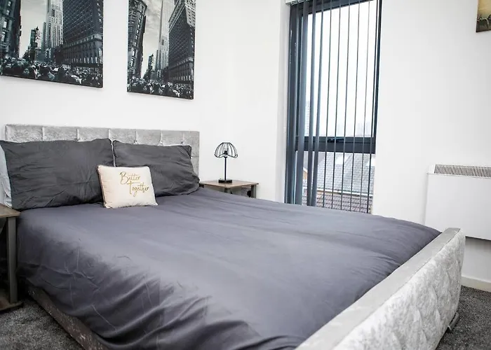Apartmán Stylish Two-bedroom Salford Quays Manchester
