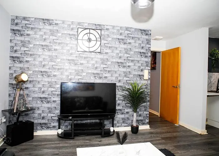 Apartmán Stylish Two-bedroom Salford Quays