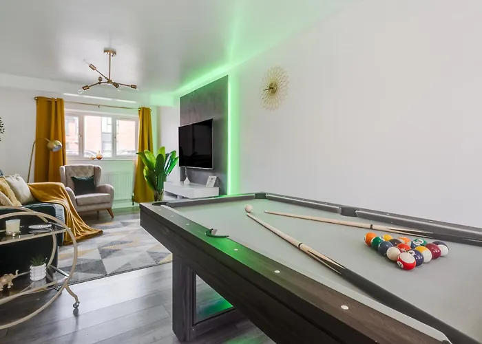 Prázdninový dům Spacious 5br - Coop Live & Etihad - Pool Table Manchester