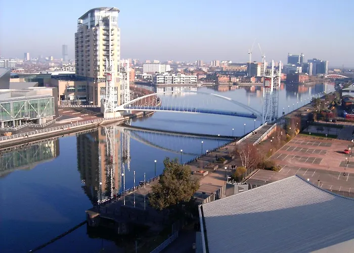 Appartamento The Salford Quay, Warm & Beautiful With Hyper Fast Wifi & Great Views! Manchester