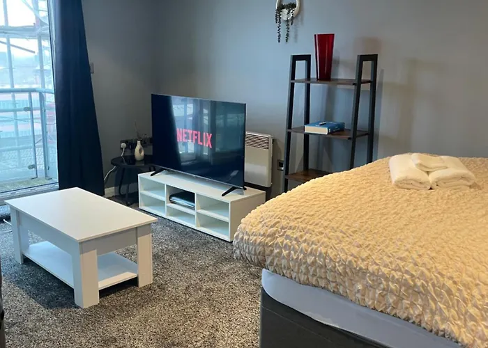 Old Trafford Cityview En-suite Apt Daire Manchester