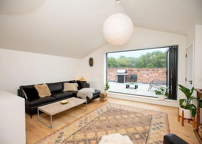 Daire Chorlton Stylish & Roof Terrace