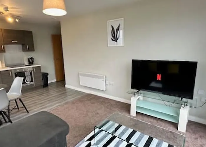 公寓 Large 1 Bed Mcr And Huge Terrace Sleeps 4