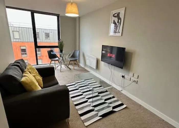 Lovely 1 Bed Sleeps 2 Apartmán *