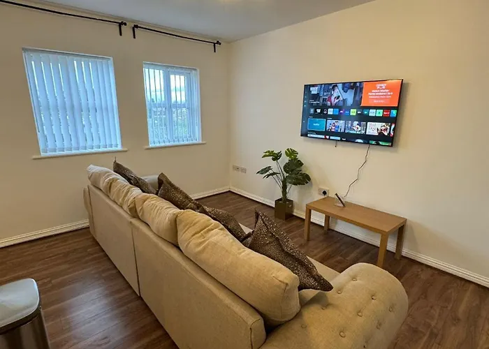 Appartement Sleeps 5-netflix-parkg-near Centre-etihad-coop Live Manchester