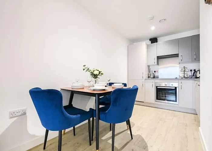 아파트 Stylish & Spacious Salford Quays One Bedroom High Floor With Balcony