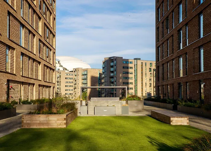 Apartmán Trafford Modern 1 Bed With Cinema Manchester