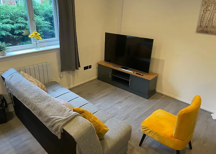 아파트 Modern Cosy 1 Bed Near Centre~double Bed~parking *