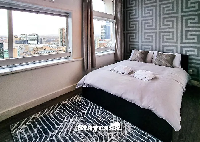 Modern Centre Stunning 18th Floor View * Manchester