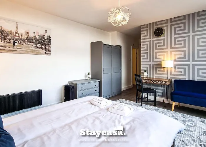 Modern Centre Stunning 18th Floor View 맨체스터