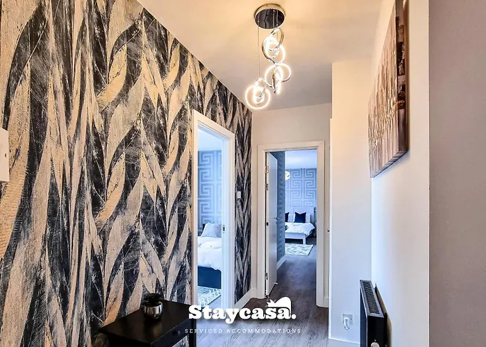 Modern Centre Stunning 18th Floor View شقة مانشستر