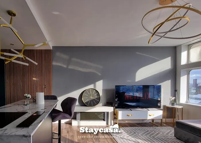 Luxury Penthouse Skyline 23rd Floor Daire