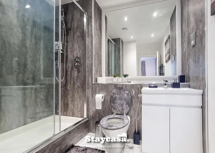 Luxury Deansgate Canal View & Free Parking 아파트 맨체스터