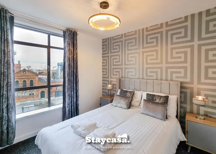 Luxury Deansgate Canal View & Free Parking Manchester