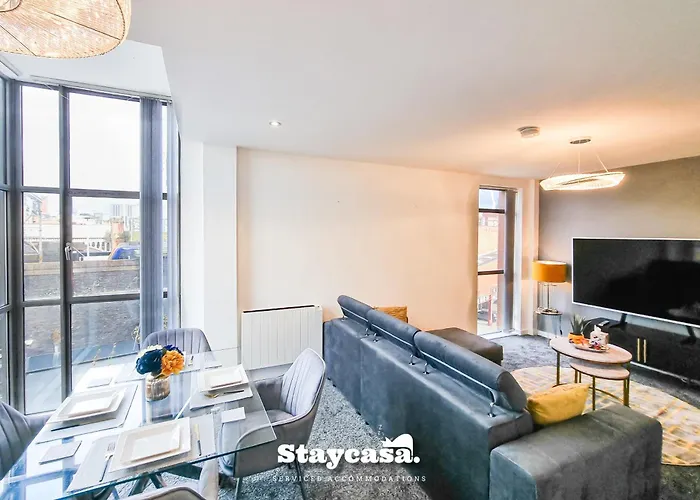 Luxury Deansgate Canal View Free Parking Mánchester