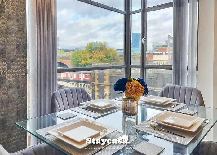 Apartamento Luxury Deansgate Canal View & Free Parking Mánchester