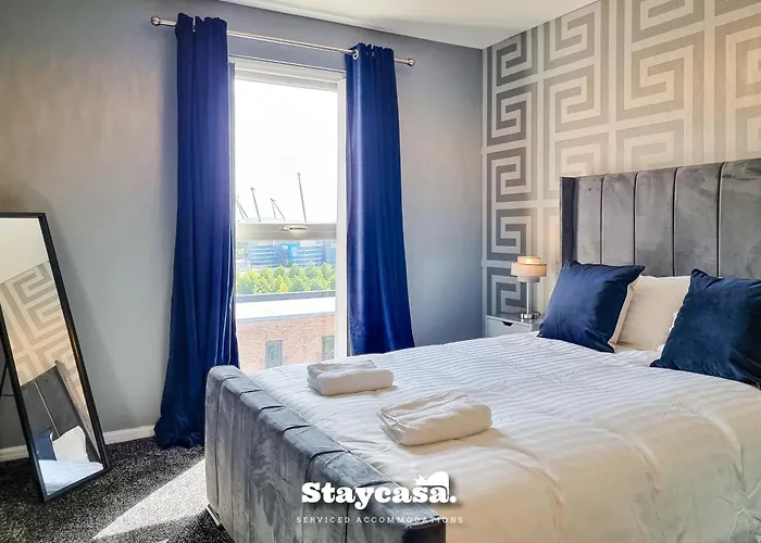 Luxury Sportcity Amazing Views With Parking アパート *