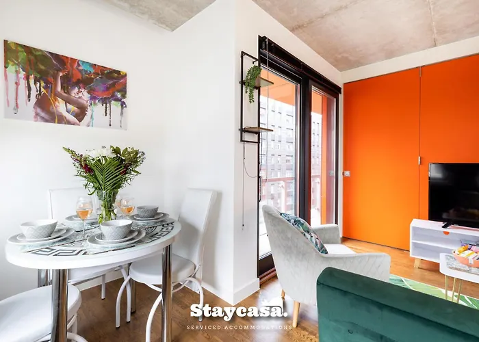 Apartman Cosy Retreat Haven By The Canal In Ancoats *