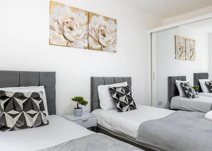 Luxury 2br In Chorlton, Free Parking Apartamento *