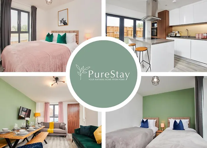 Prázdninový dům Stylish 5-bedroom Retreat Sleeps 9 By Purestay