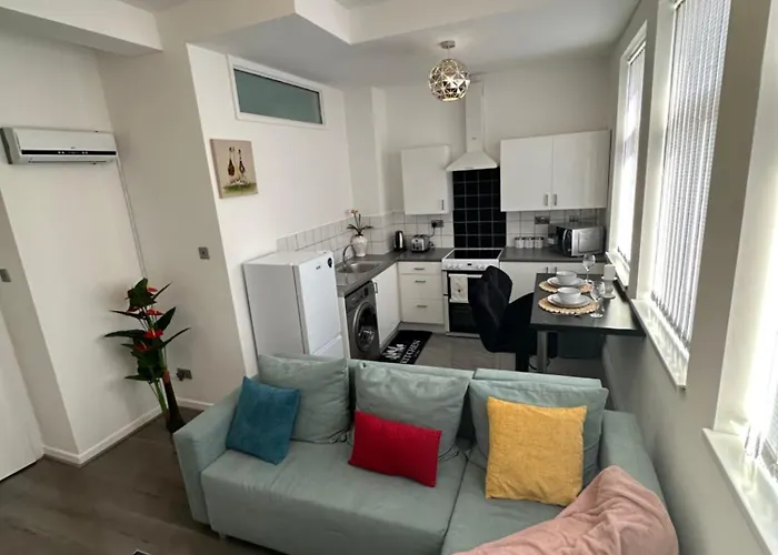 Apartament 2 Bedroom Flat Close To City, Stadium And Coop Arena Manchester