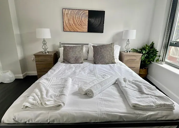 2 Bed Flat Near Deansgate Apartmán *