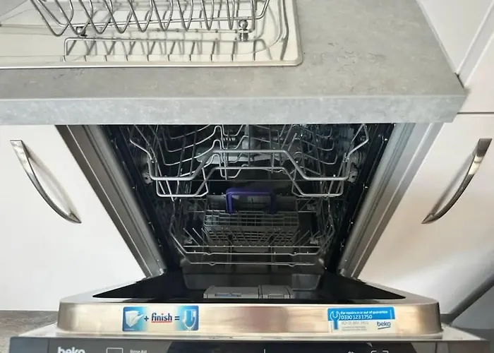 Chic 1 Bed Mcr Ap W/balcony- Sleeps 4 Apartmán