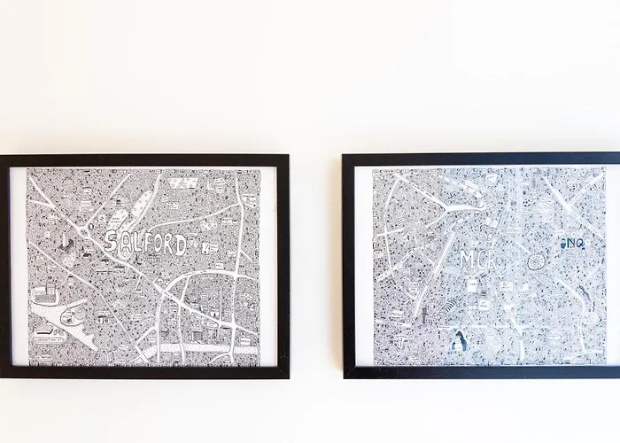 Gem: Cosy 2br With Private Balcony 맨체스터