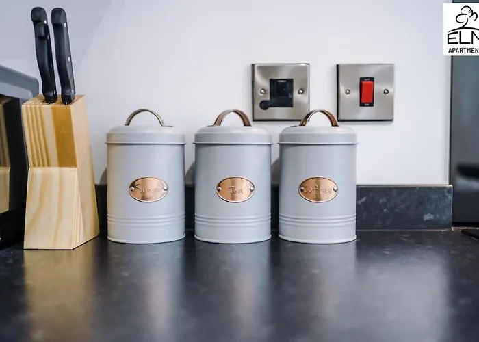 Luxurious 1-bedroom Apartment, Sleeps 4, Free Parking Lejlighed Manchester