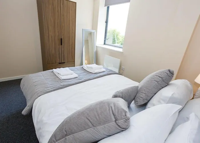 Daire Lovely Modern 1 Bedroom Manchester