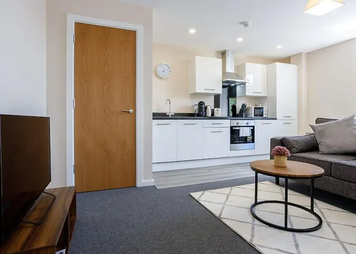 Lovely Modern 1 Bedroom Apartmán Manchester