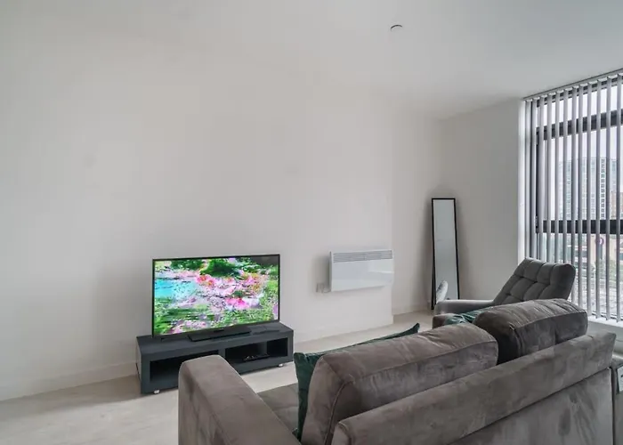 Apartament Modern In Salford Great Views Manchester