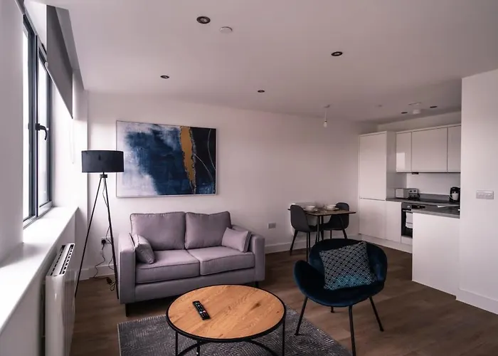 아파트 Zeni, Alexandra Rise Cosy 1 Bed 맨체스터