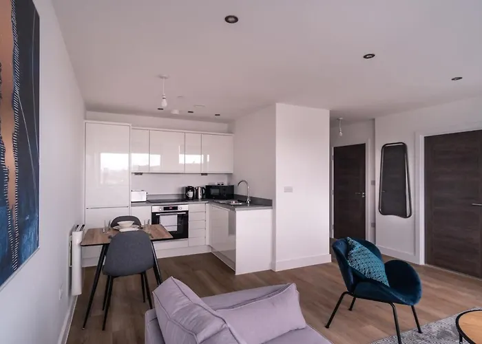 Zeni, Alexandra Rise Cosy 1 Bed 맨체스터