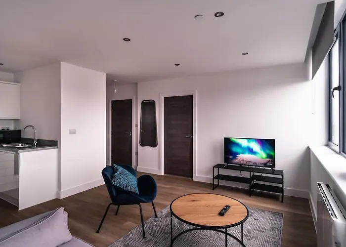 Апартаменты Zeni, Alexandra Rise Cosy 1 Bed Манчестер