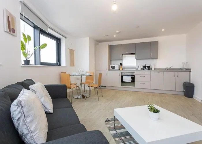 Stunning 2 Bed In Salford Amazing Views Apartament Manchester