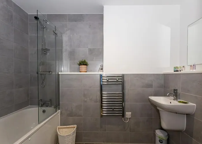 Apartament Stunning 2 Bed In Salford Amazing Views