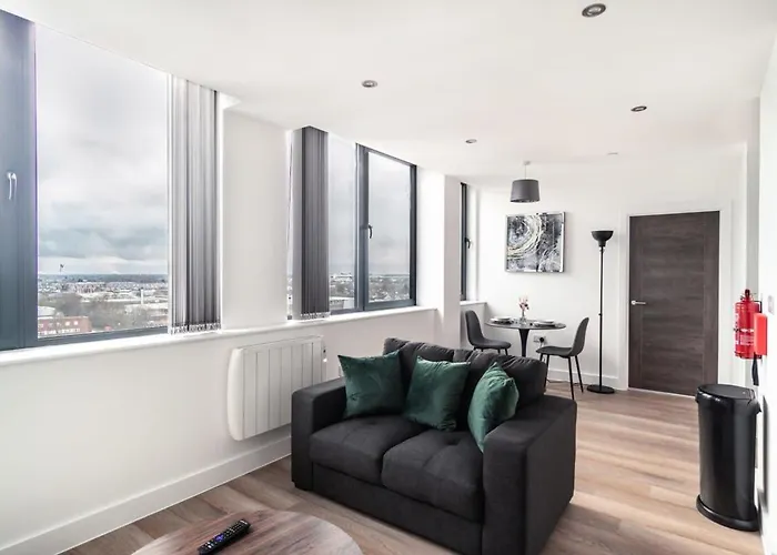 Stayzeni, Alexandra Rise 1 Bed Flat * Manchester