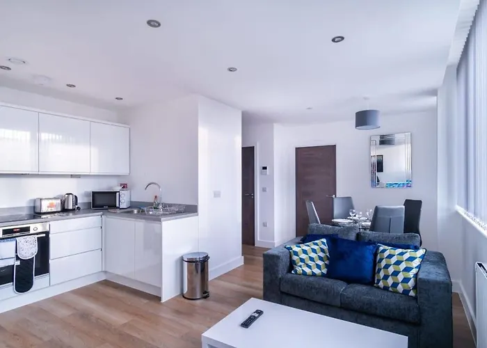 Stayzeni, Alexandra Rise Lovely 1 Bed Апартаменты Манчестер