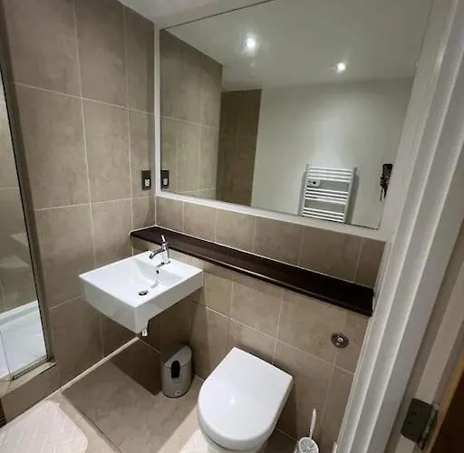 Ao Arena Flat Manchester, With Parking