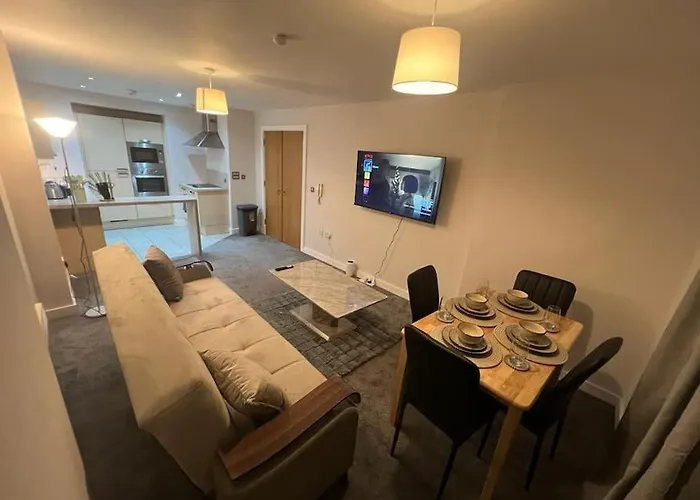 شقة Ao Arena Flat Manchester, With Parking *