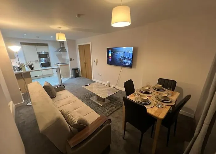 Apartman Ao Arena Flat Manchester, With Parking Manchester
