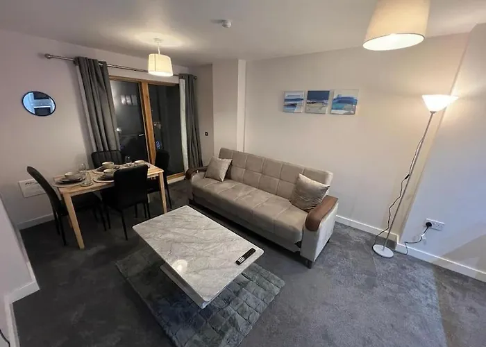 Apartman Ao Arena Flat Manchester, With Parking