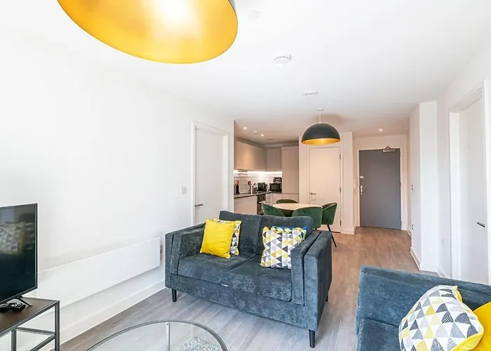 Apartmán Stylish 2 Bedroom By Old Trafford