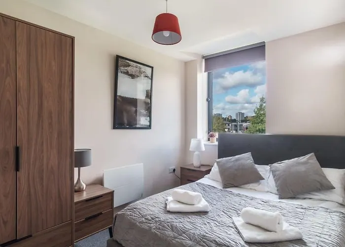 Apartament Bright & Modern 2 Bed Manchester Apartment Manchester