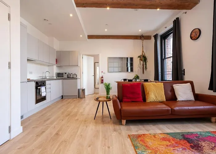 아파트 Superb 2bed 2bath 5min Walk To Victoria Station *